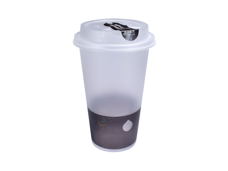 U Shape 500ml Disposable Plastic PP Cups Injection Mold Disposable Bubble  Tea Cups