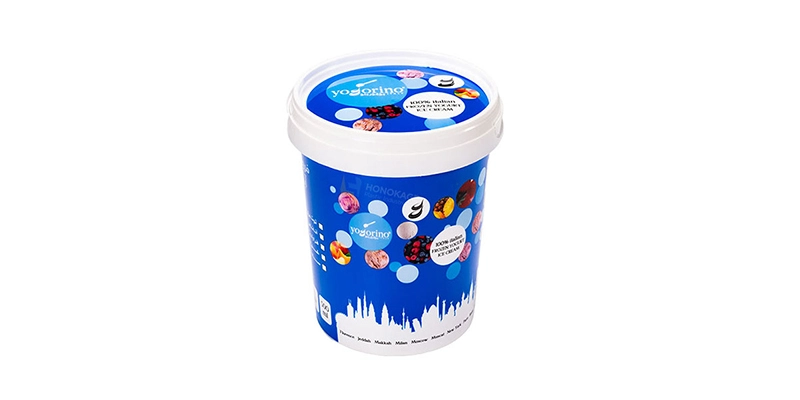 500ml Round Ice Cream Container