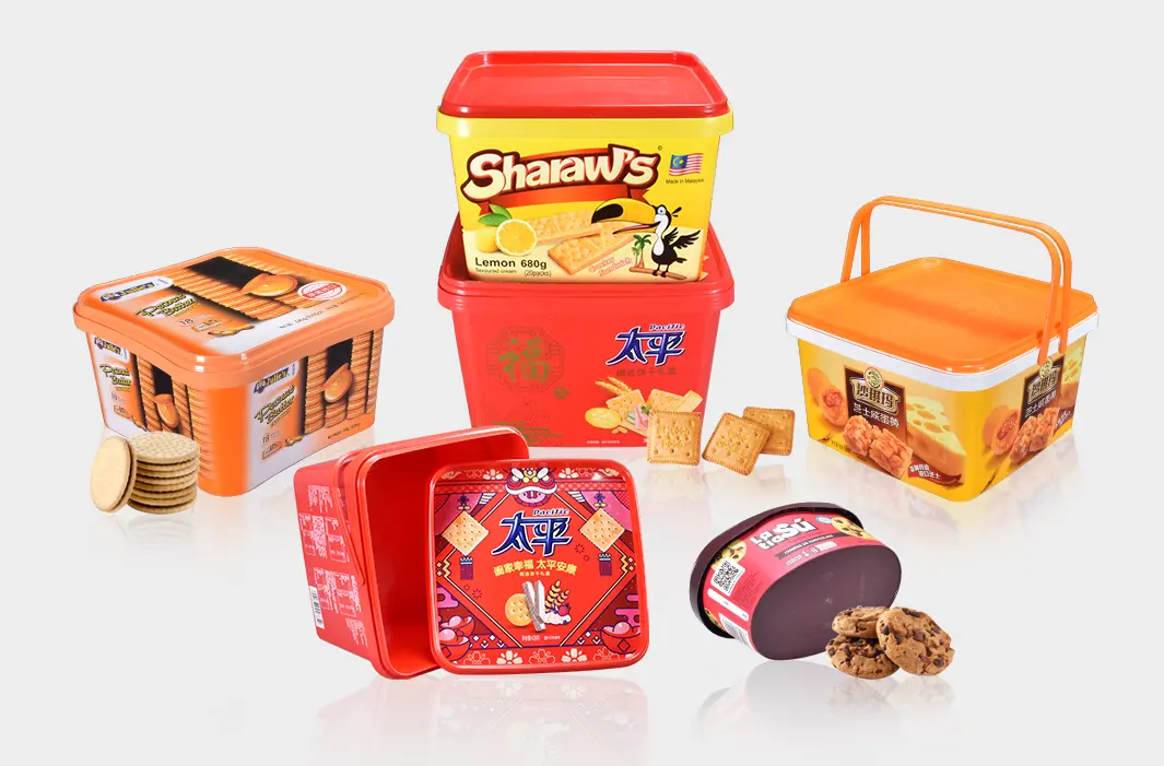 In-Mold Labeling Magic: Honokage IML Plastic Biscuit Containers Unveiled