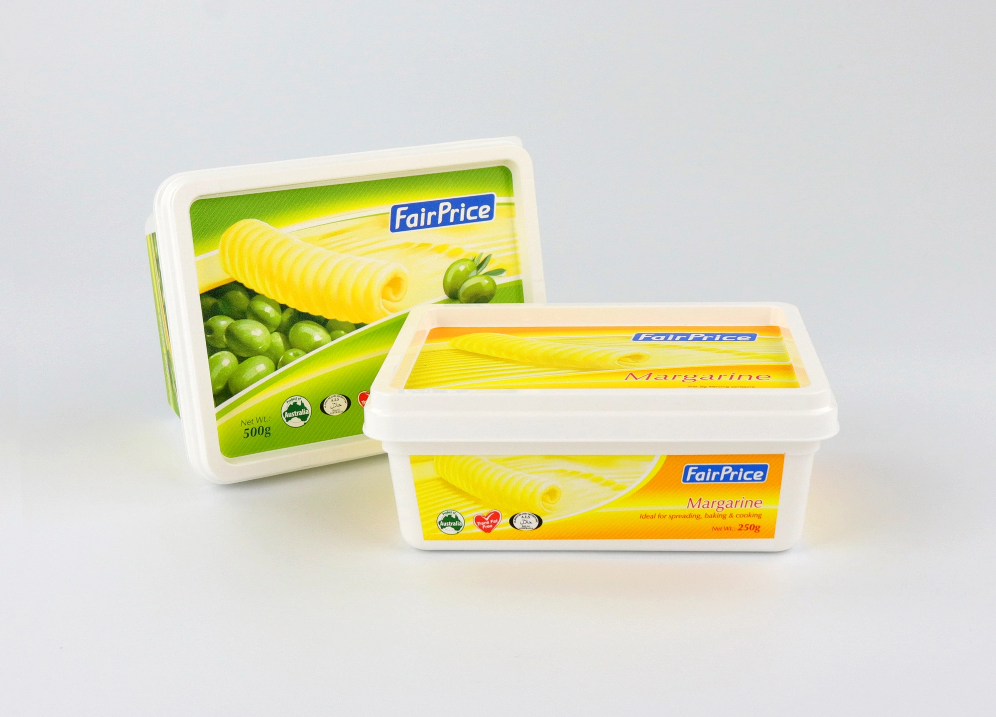 Discover the excellence of a 250g in-mold labeled butter box