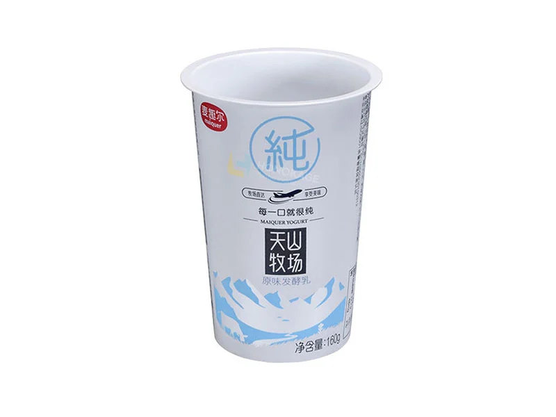 180g Plastic Yogurt Cup In Round Version