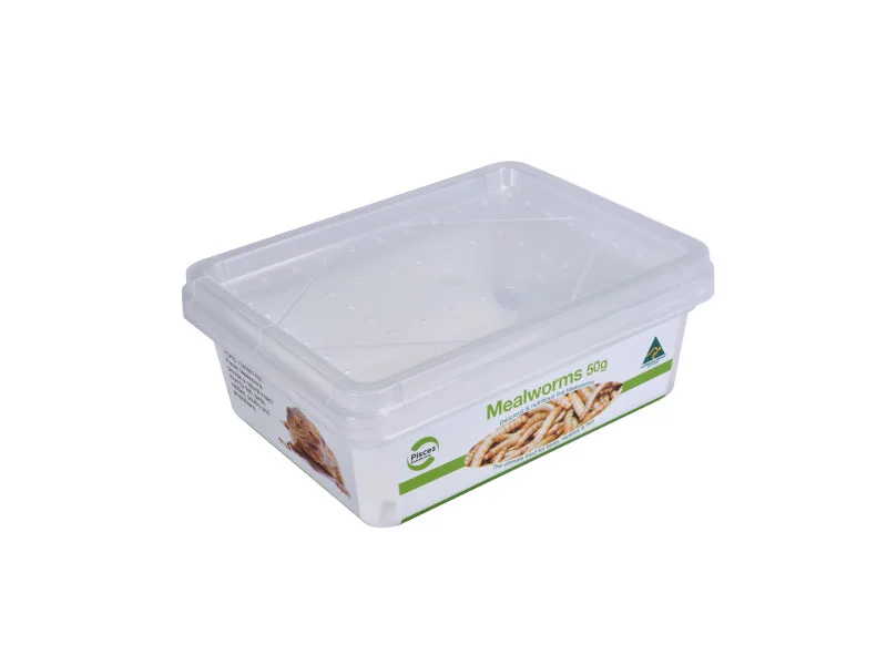 250g IML Plastic Mealworms Tub